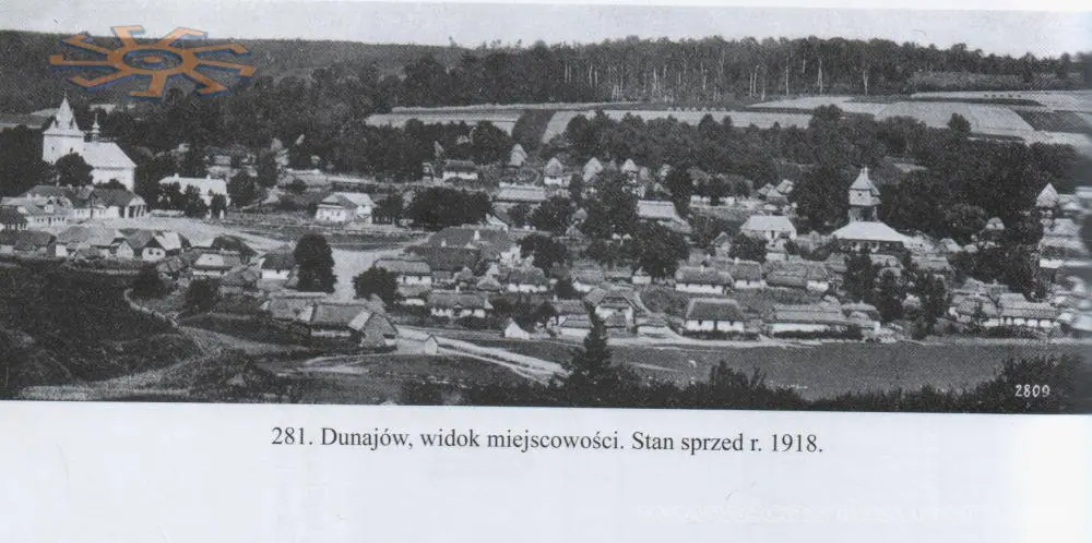 Дунаїв, вигляд місцевості до 1918 року — Дунаїв