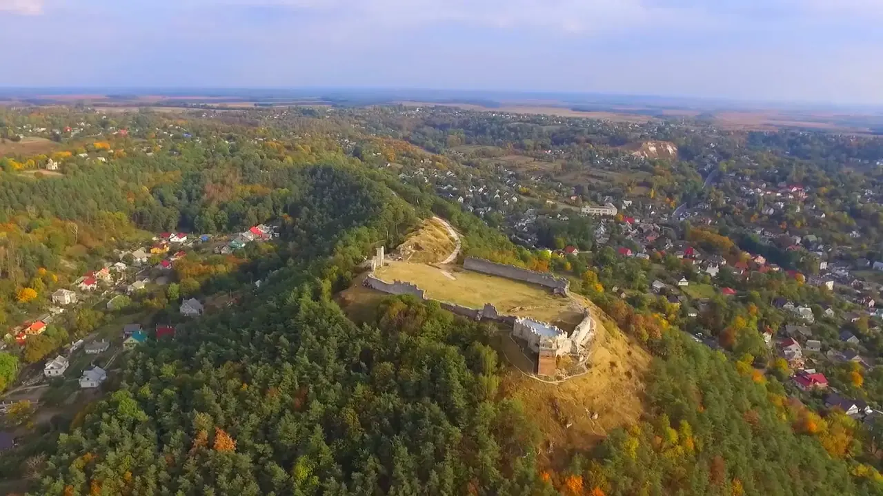 Гора Бона і Кременецький замок з висоти — Кременець, фото 2 з 48