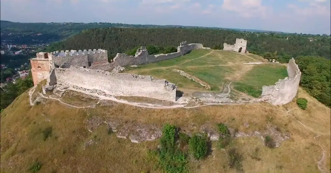 Гора Бона і Кременецький замок з висоти — Кременець, фото 14 з 48