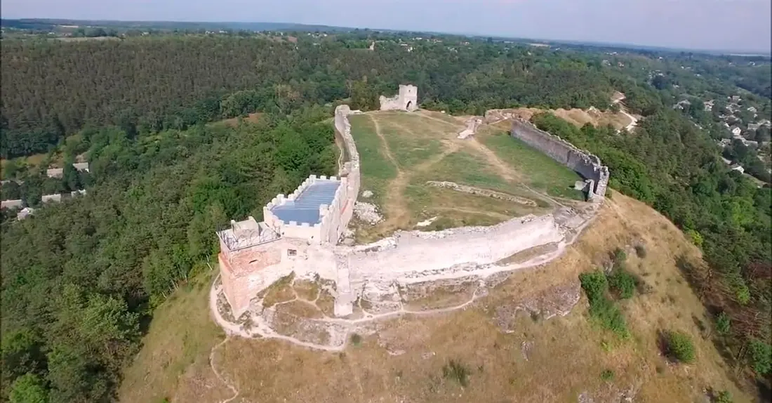 Гора Бона і Кременецький замок з висоти — Кременець, фото 15 з 48