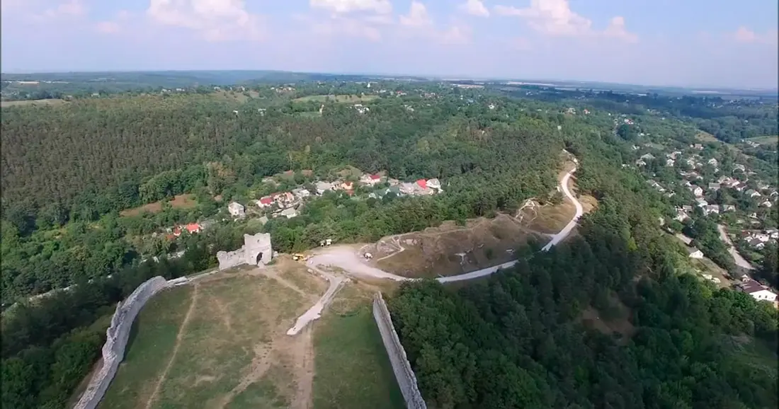 Гора Бона і Кременецький замок з висоти — Кременець, фото 16 з 48