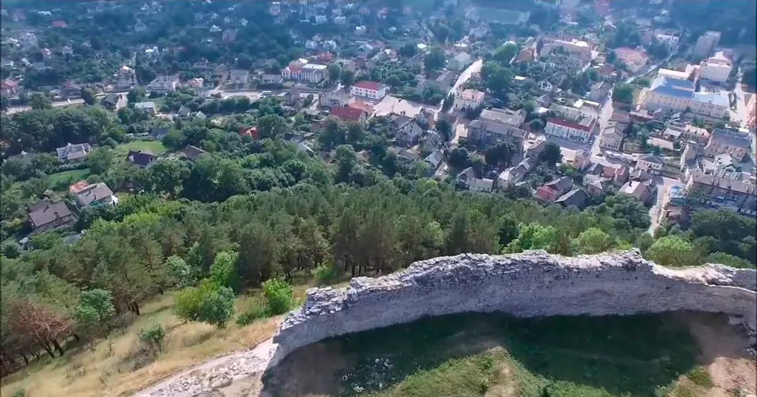 Гора Бона і Кременецький замок з висоти — Кременець, фото 17 з 48