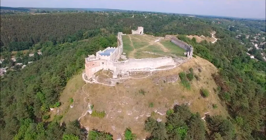 Гора Бона і Кременецький замок з висоти — Кременець, фото 18 з 48