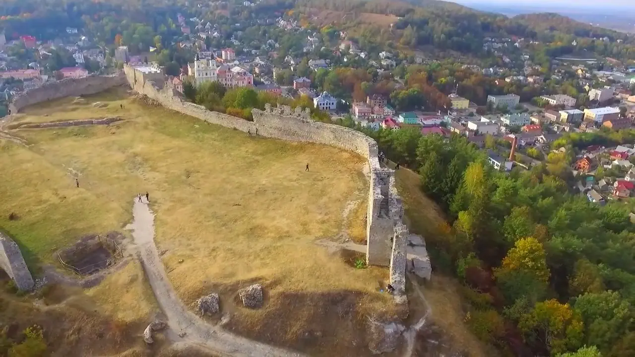 Гора Бона і Кременецький замок з висоти — Кременець, фото 3 з 48