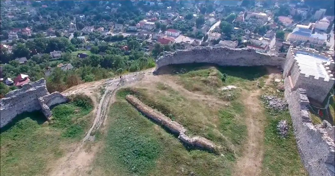Гора Бона і Кременецький замок з висоти — Кременець, фото 21 з 48