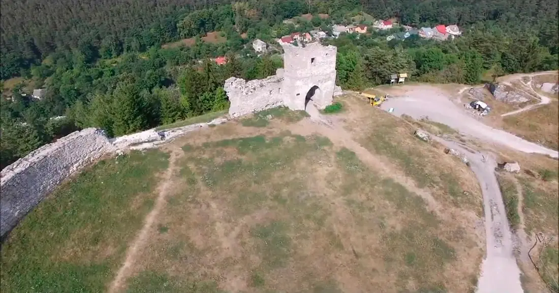 Гора Бона і Кременецький замок з висоти — Кременець, фото 22 з 48