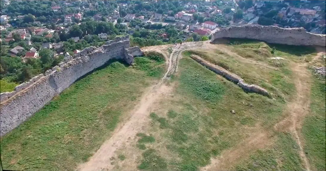 Гора Бона і Кременецький замок з висоти — Кременець, фото 26 з 48