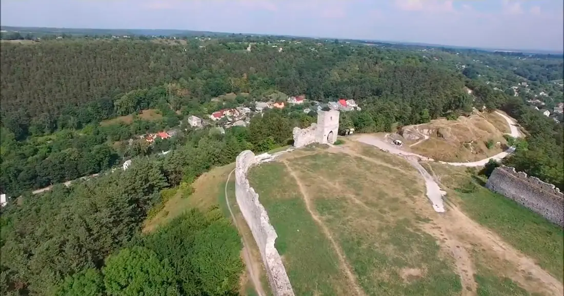Гора Бона і Кременецький замок з висоти — Кременець, фото 29 з 48