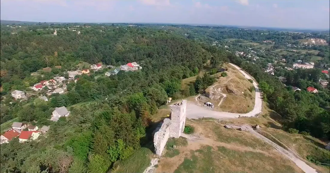 Гора Бона і Кременецький замок з висоти — Кременець, фото 30 з 48