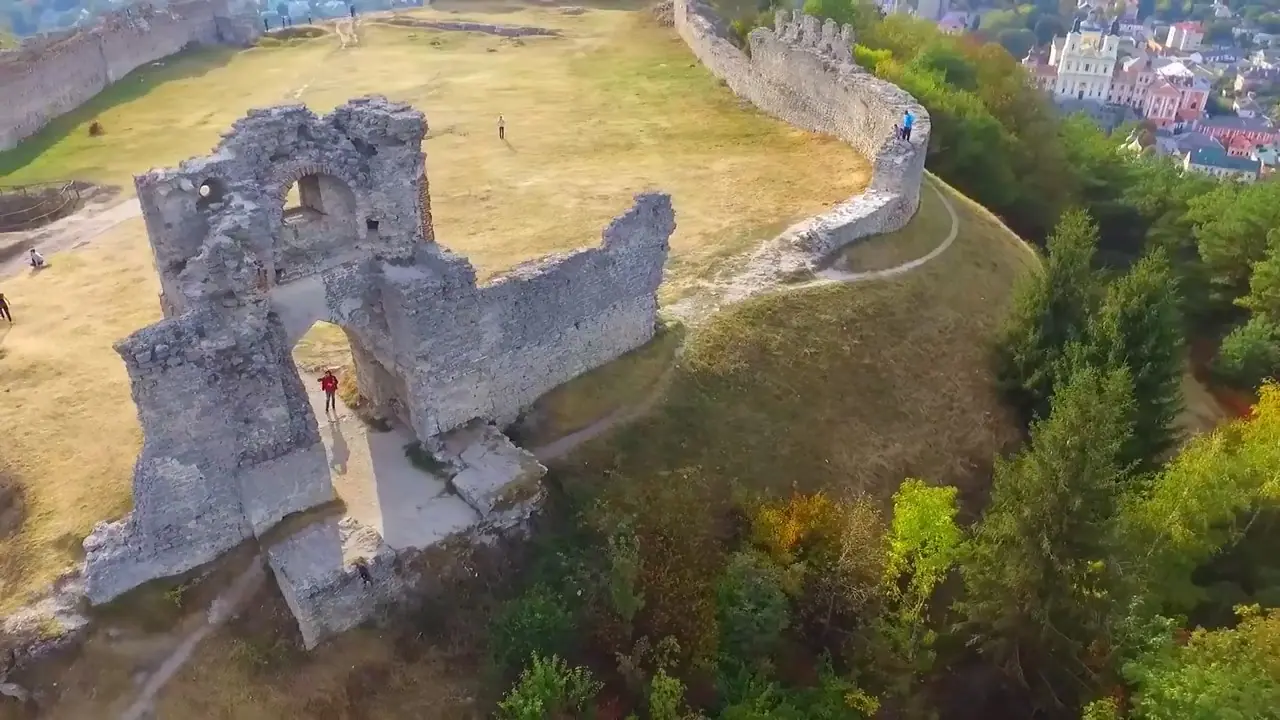 Гора Бона і Кременецький замок з висоти — Кременець, фото 4 з 48