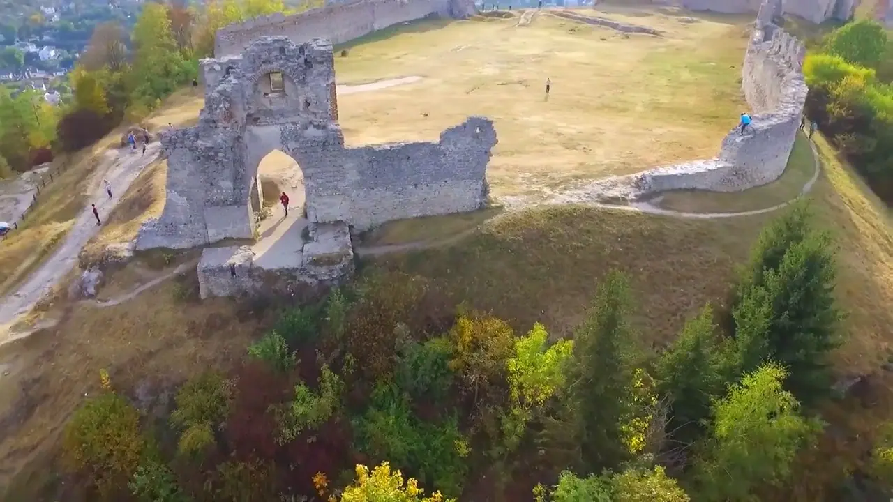 Гора Бона і Кременецький замок з висоти — Кременець, фото 5 з 48