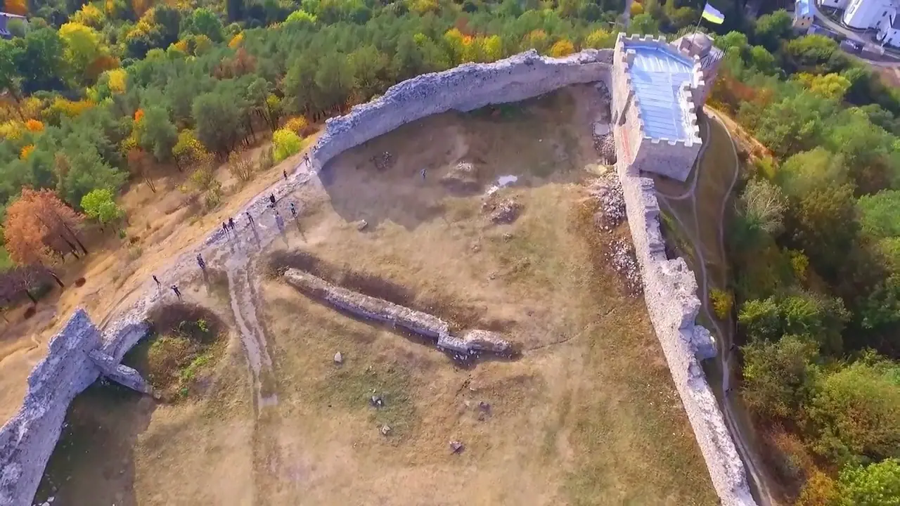 Гора Бона і Кременецький замок з висоти — Кременець, фото 6 з 48