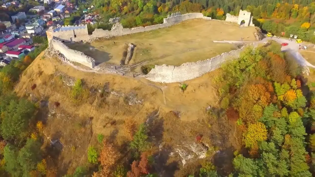 Гора Бона і Кременецький замок з висоти — Кременець, фото 10 з 48