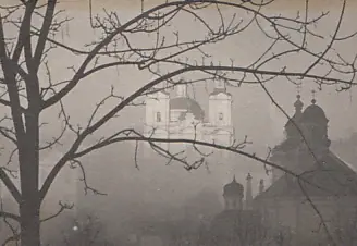Храм крізь гілля в тумані Храм крізь гілля в тумані — Кременець
