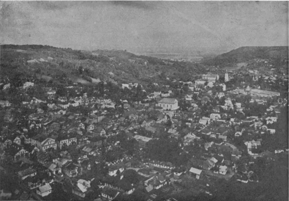 Панорама Кременця — Кременець