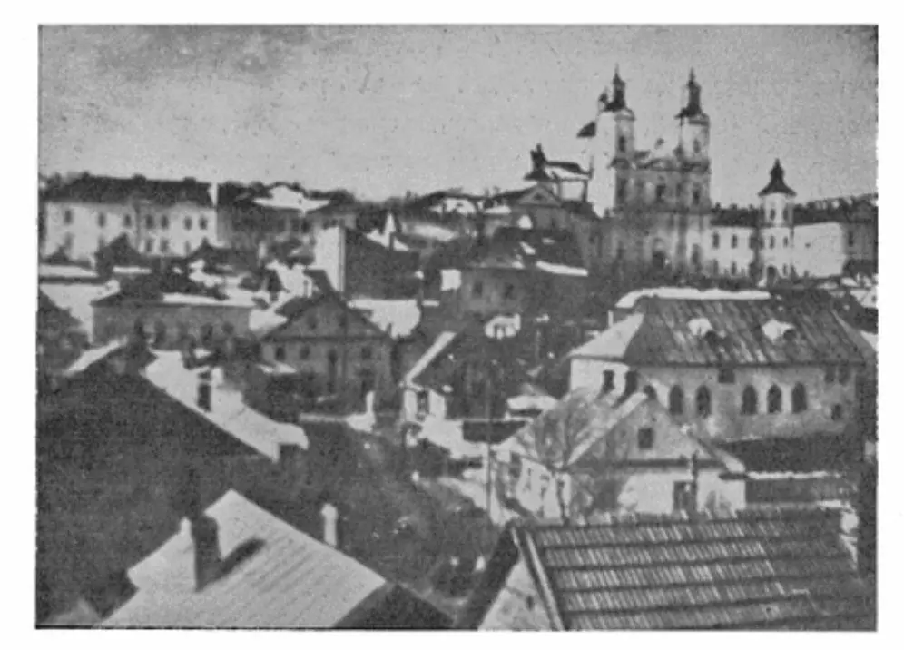 Дахи старого міста і колегіум — Кременець