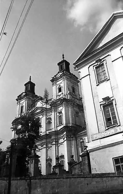 Вежі собору на старому фото Вежі собору на старому фото — Кременець