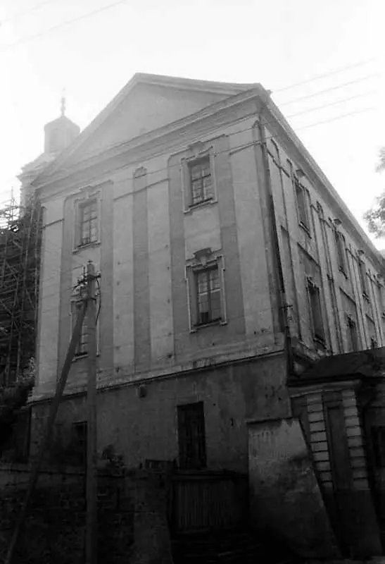 Корпус Ліцею на старому фото Корпус Ліцею на старому фото — Кременець