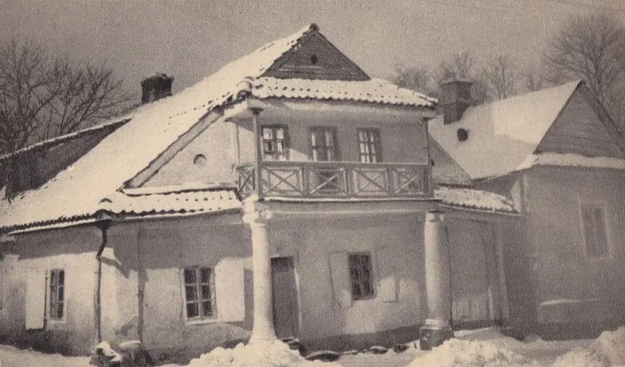 Садиба взимку — Кременець