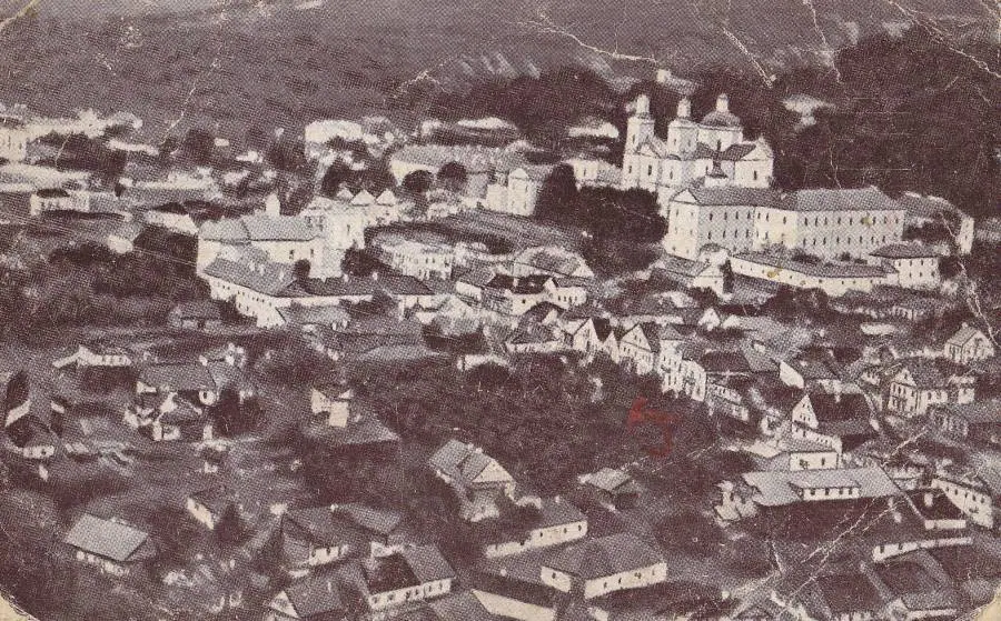 Панорама міста й колегіуму — Кременець