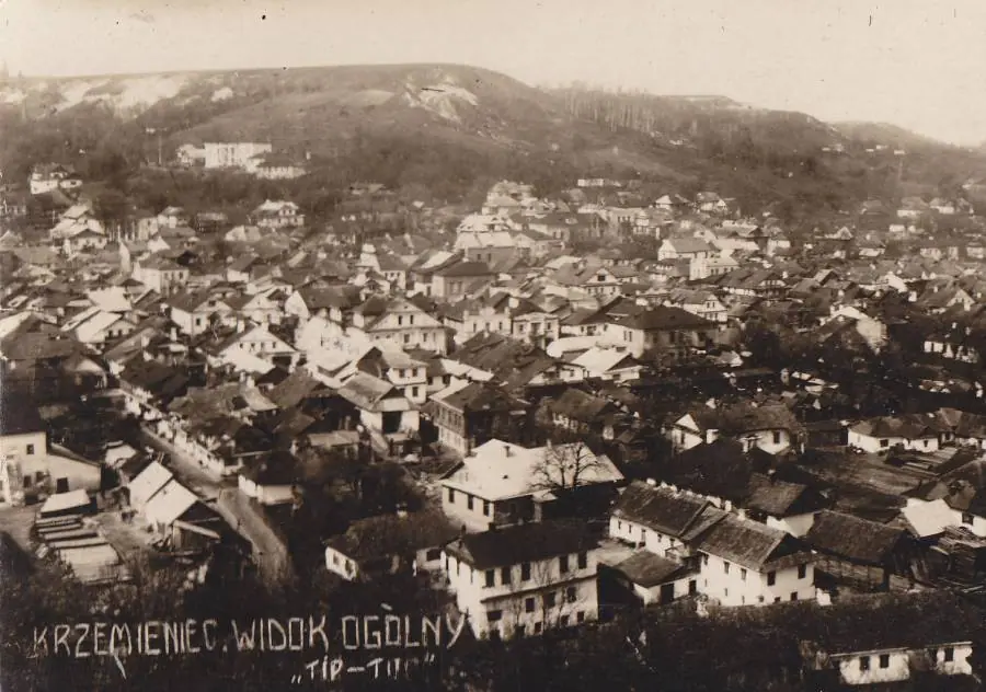 Krzemieniec. Widok ogólny — Кременець