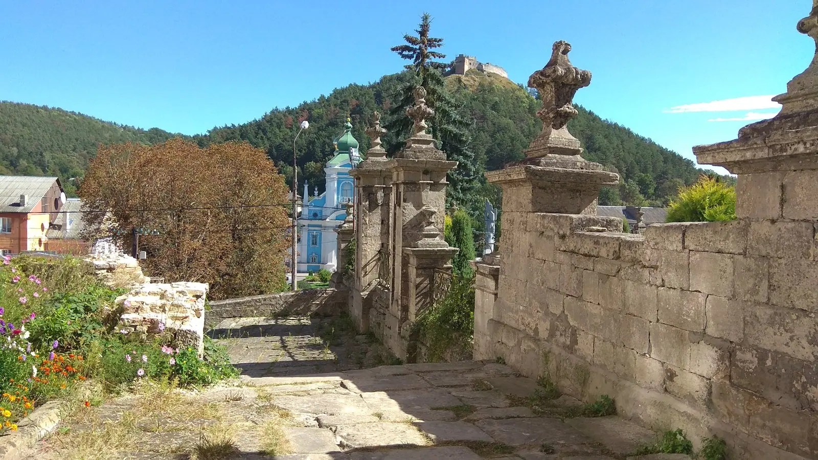 Брама і гора Бона сьогодні — Кременець
