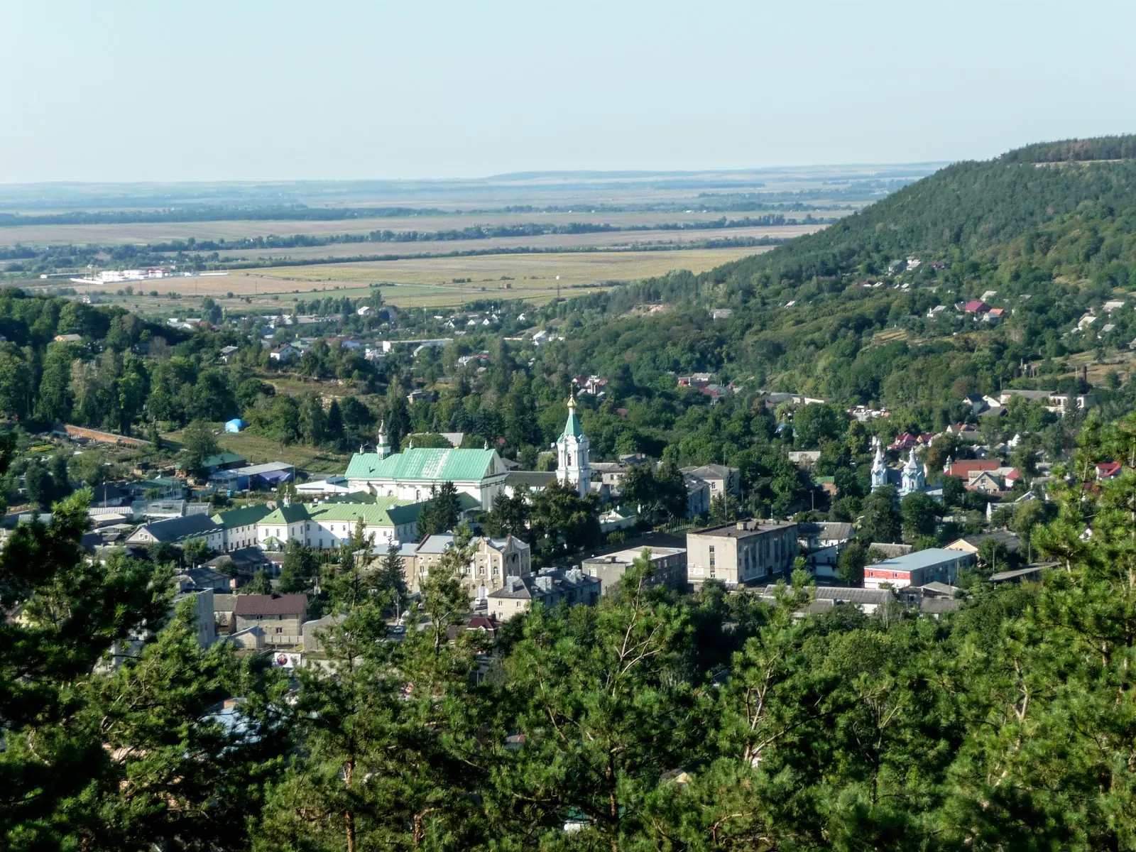 Панорама Кременця з гори, 2016 — Кременець