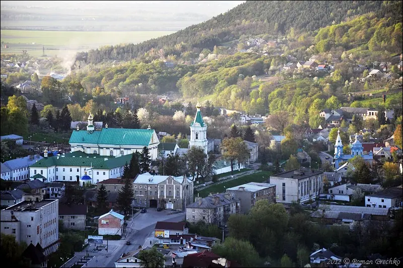 Кременець з висоти (фото Романа Бречка) — Кременець