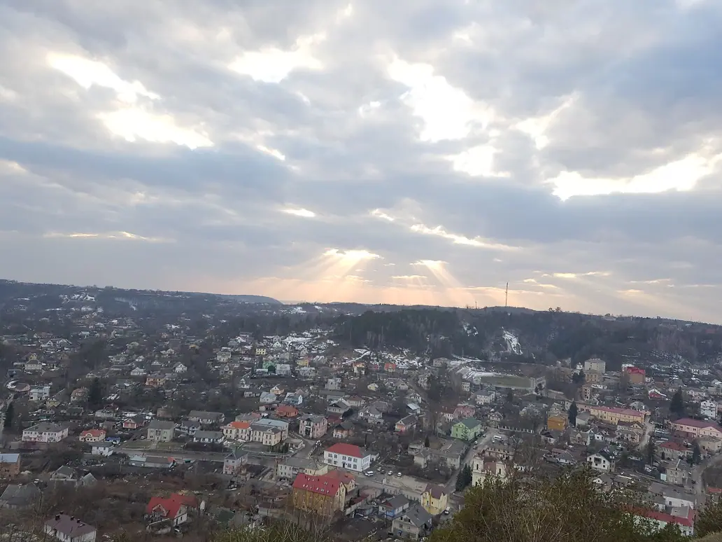 Кременець з висоти — Кременець