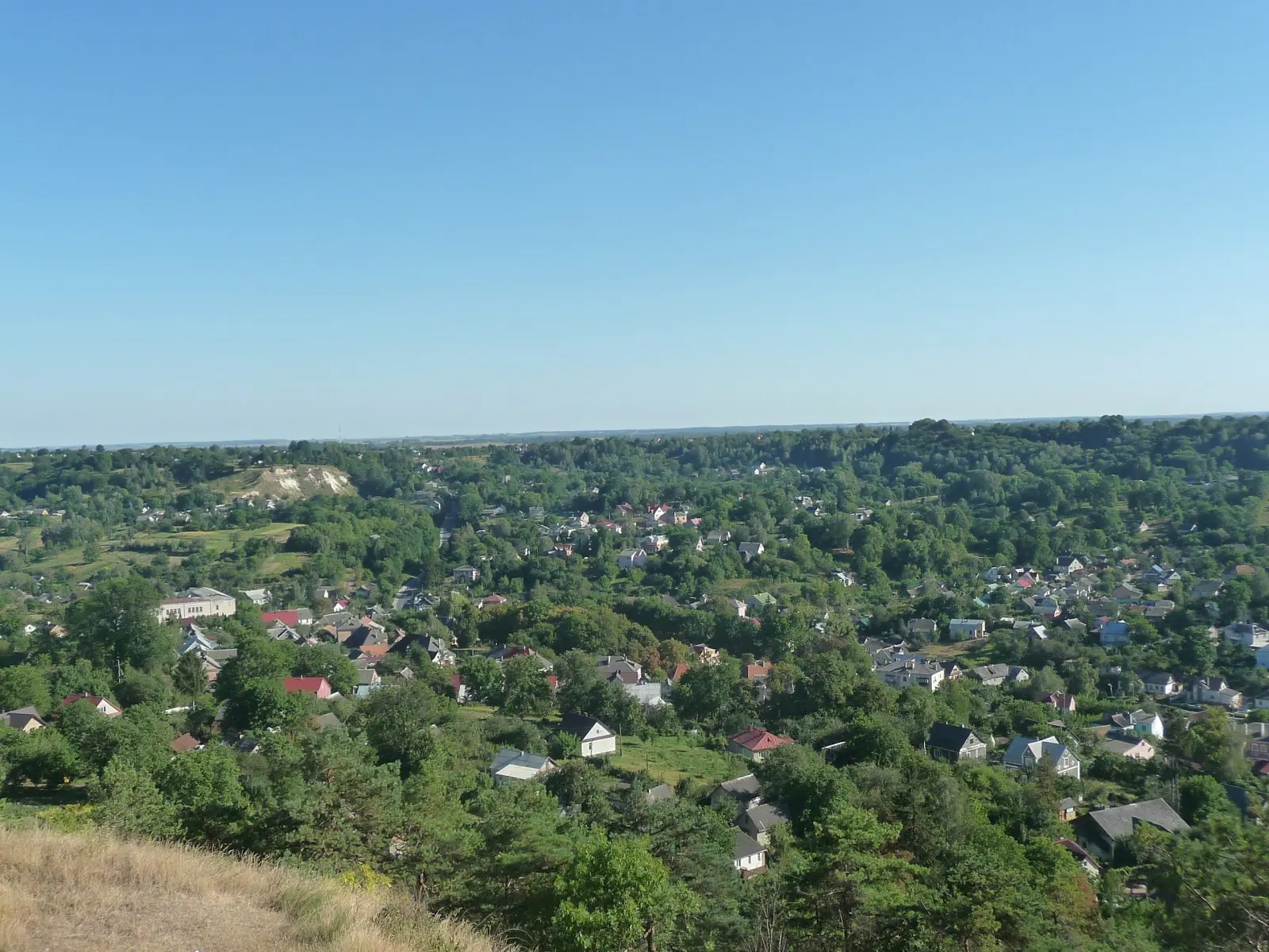 Кременець з пагорба — Кременець