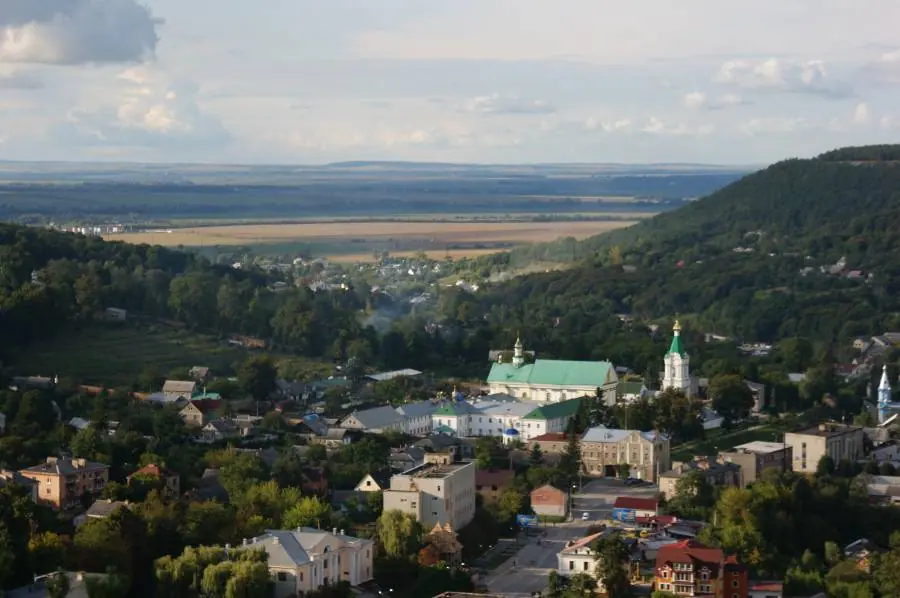 Панорама міста і долини — Кременець