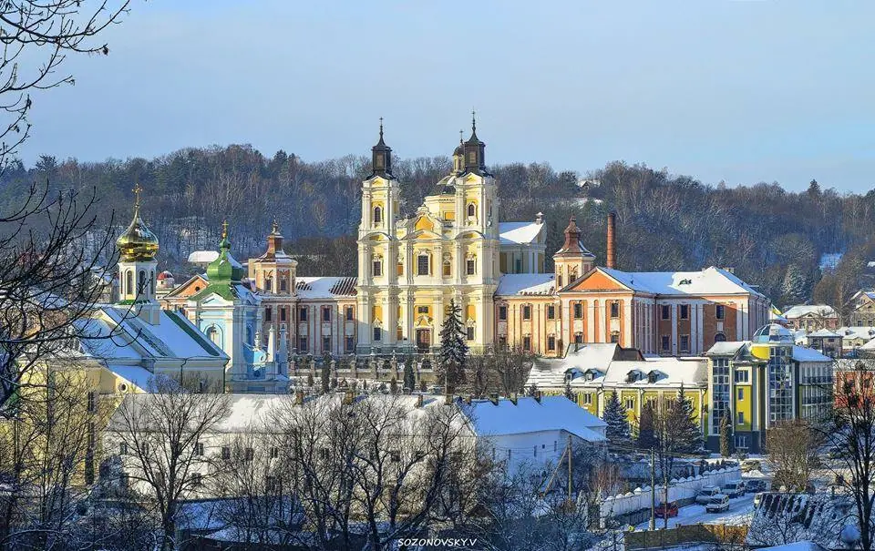 Кременець узимку — Кременець