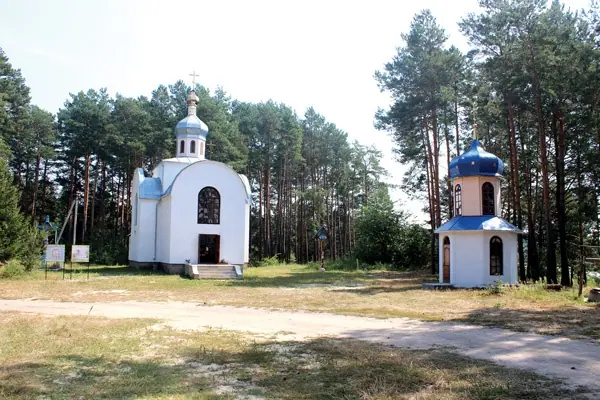 Каплиця і дзвіниця в лісі — Вірля